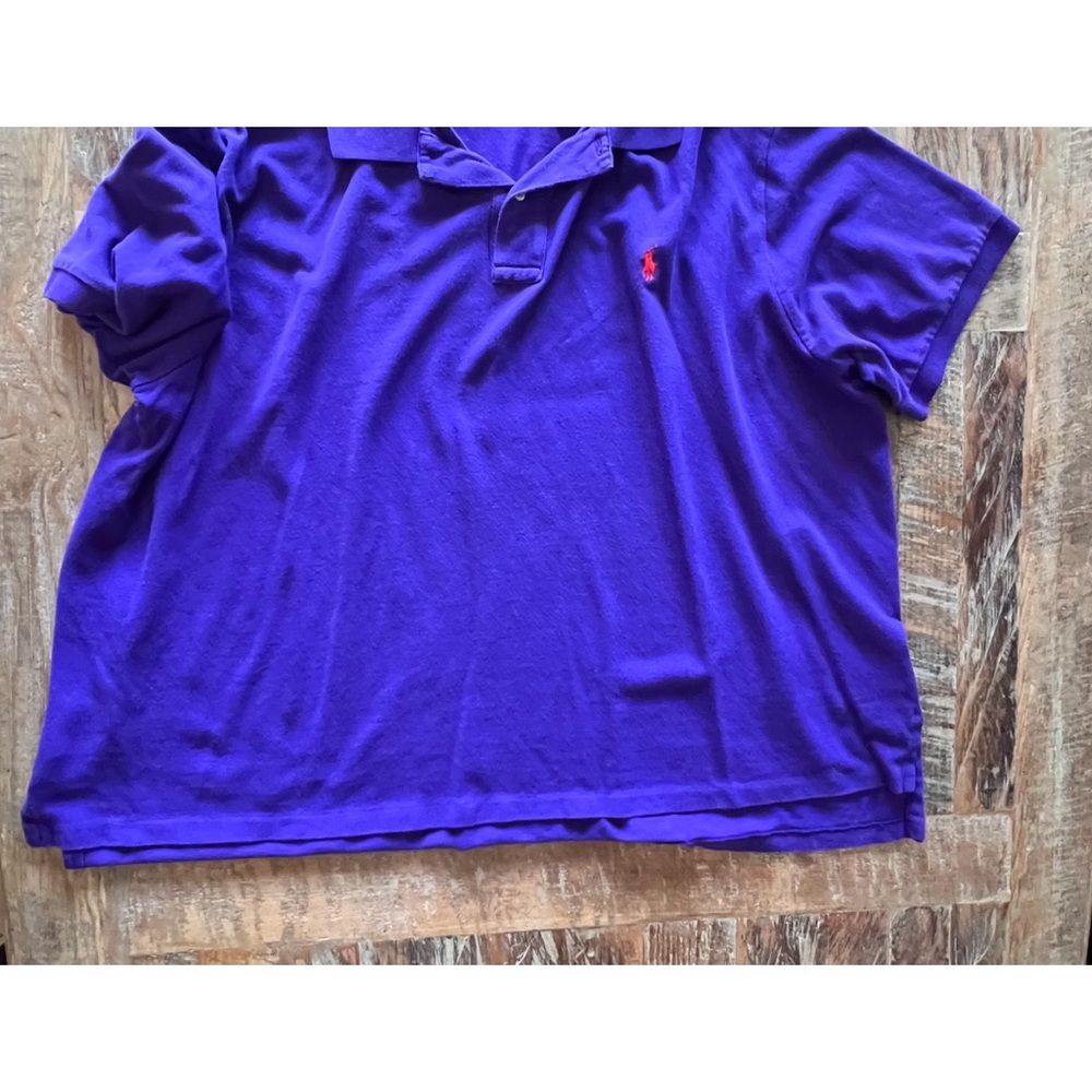Ralph Lauren, Polo Short Sleeve Shirt 3XB Purple